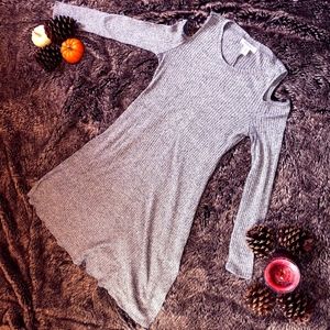 Grey Maternity Dress
